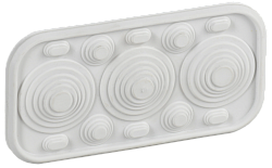 TITAN 5 Ввод-сальник белый IEK TI5-00D-SL-9016