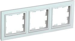 BRITE Рамка 3-местная РУ-3-БрЖ жемчуг IEK BR-M32-K36