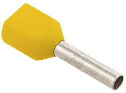 Наконечник НШВИ(2) 1,0-10 желтый (20шт/упак) IEK UTE10-4-D2-3-100
