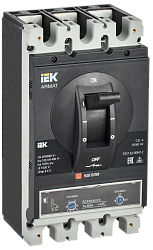 ARMAT Автоматический выключатель в литом корпусе 3P типоразмер H 100кА 400А расцепитель термомагнитный регулируемый IEK AR-MCCB-3H-100-0400A-ATUC