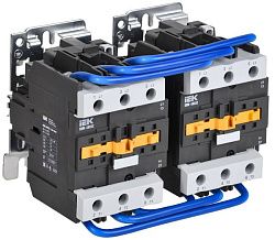 Контактор КМИ-48032 реверс 80А 400В/АС3 2NO;2NC IEK KKM43-080-400-22-1