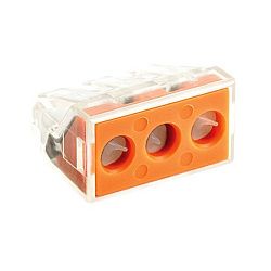 Клемма СМК 773-173 (с пастой), 3 отверстия, 2,5-6,0 мм2 EKF plc-smk-773-173