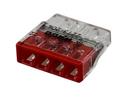 2273-204 Экспресс-клемма 4-проводная до 2,5 мм², (100 шт./уп.) WAGO 07-5133