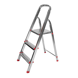 Стремянка металлическая 3 ступеньки, усиленный профиль REXANT 12-5053