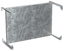 FORMAT Панель монтажная универсальная 500х800мм IEK FO-00-MPU-050-080