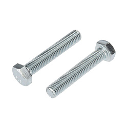 Болт шестигранный KRANZ DIN 933, 8х45, упаковка поставщика ( 24 кг. / 1 100 шт.) 1302-0845-1