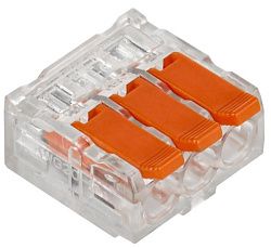 Строительно-монтажная клемма СМК 221-613 (4шт/упак) IEK UKZ40-613-004