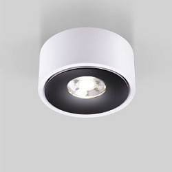 Накладной светодиодный светильник Glide белый/черный (25100/LED) 25100/LED Elektrostandard a059332