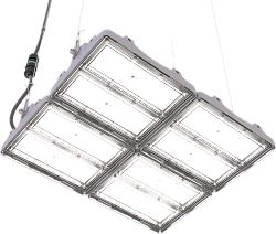 Светильник L-pixel 4/200/К15/750/(R5)/05/MT-KM/I1-D4/220AC IP66 RAL7035 LEDEL PX200-41516-124-182