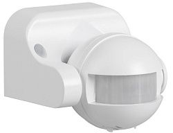 Датчик движения ДД-009 1100Вт 180град 12м IP44 белый IEK LDD10-009-1100-001