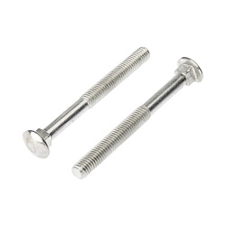 Болт мебельный KRANZ DIN 603, 8х80,  пакет (2шт.) 1301-0880-4