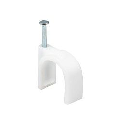 Скоба крепежная круглая (16мм.) (50шт.) EKF plcn-sr-16