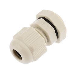 Кабельный ввод PG-7 (3,5-6 мм) серый (в упак. 3шт) 07-8007-03