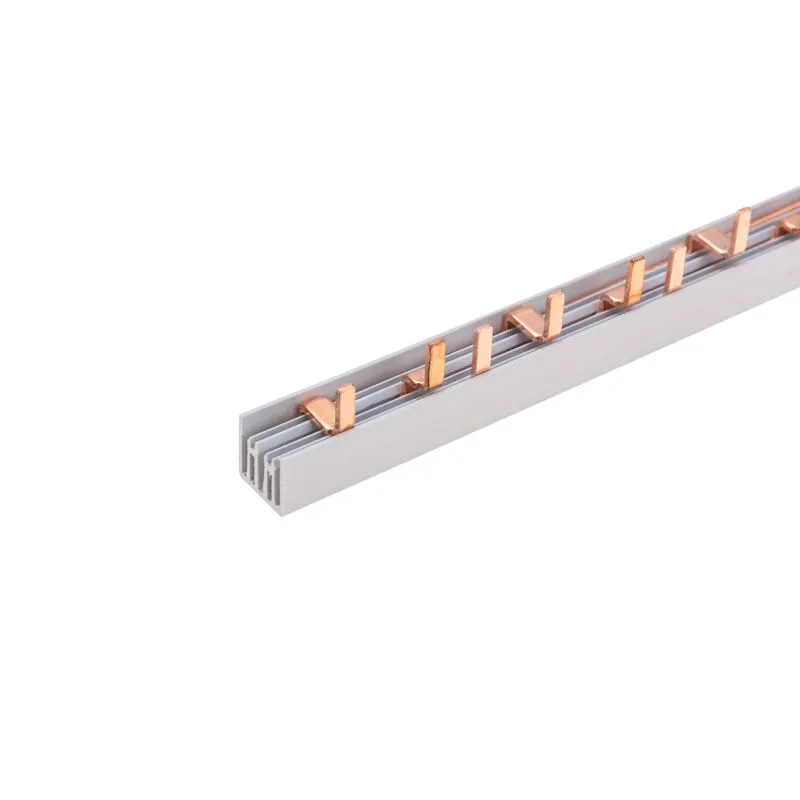Шина соединительная типа PIN (12 штырей) 3Р 100 А (22см) REXANT - Фото 2