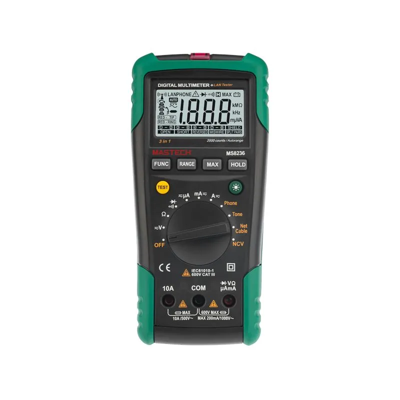 Профессиональный мультиметр-трассоискатель MS8236 MASCTECH - Фото 2