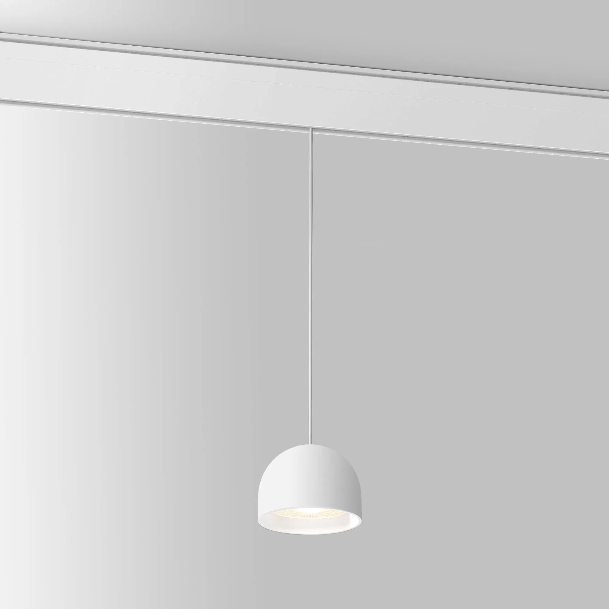 Slim Magnetic Трековый светильник 8W 4000K Uno (белый) 85126/01 Elektrostandard