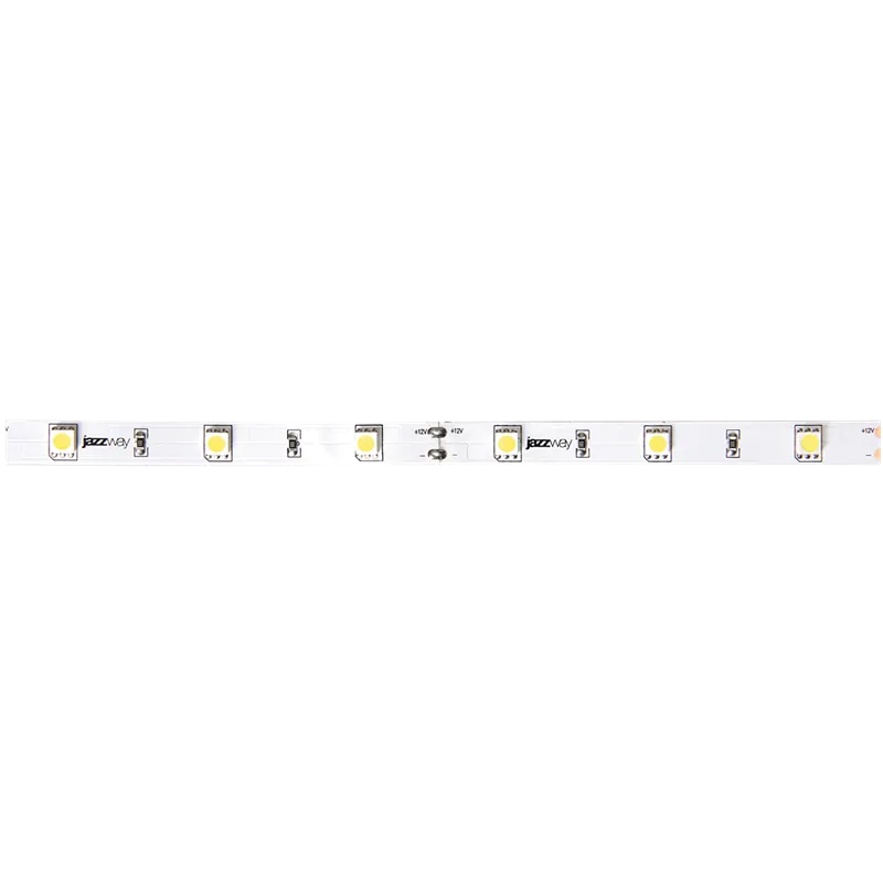 Лента светодиодная PLS 5050/30-12V Warmwhite IP65 (5м) Jazzway