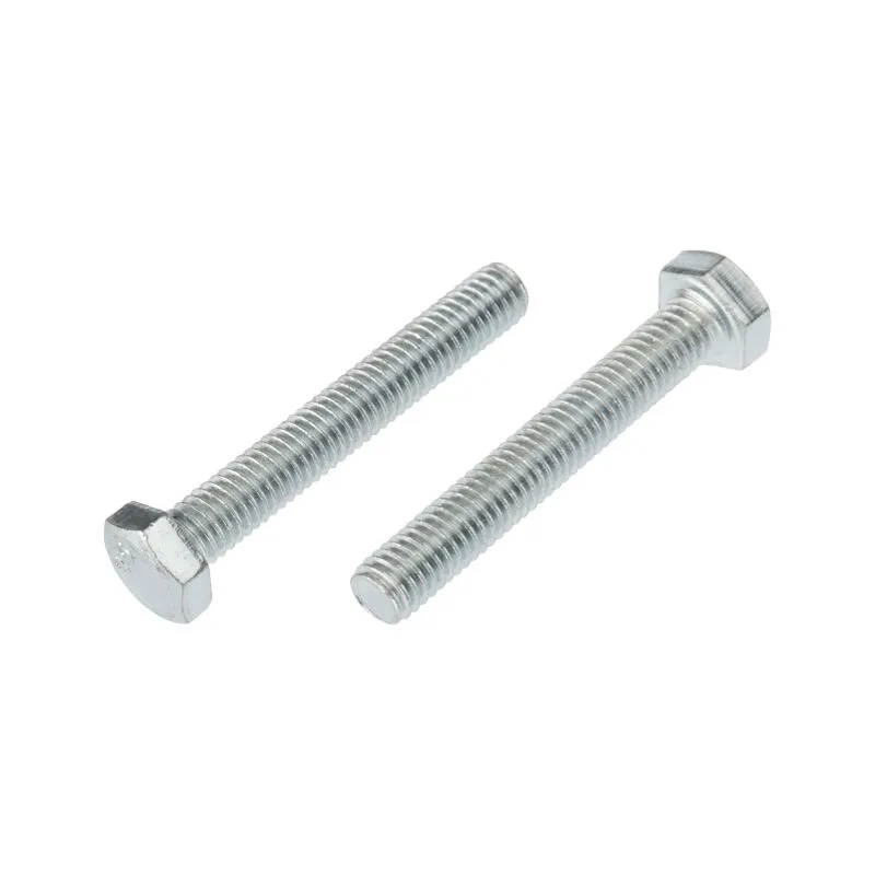 Болт шестигранный KRANZ DIN 933, 6х40,  пакет (10шт.)