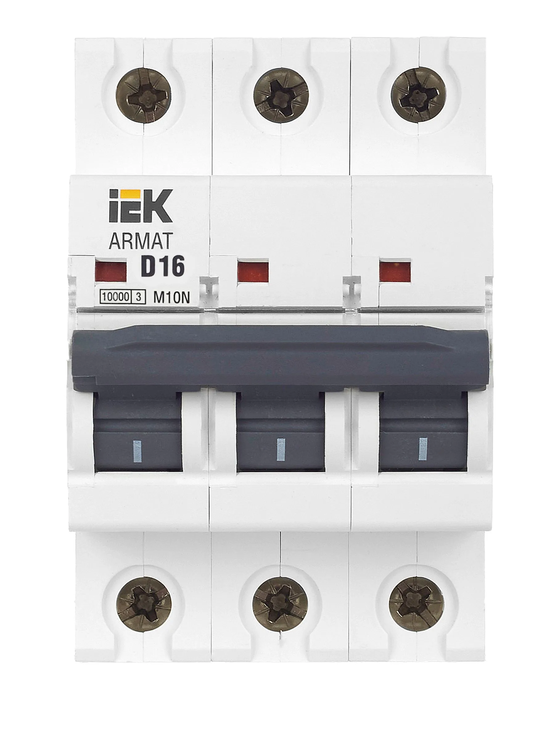 ARMAT Автоматический выключатель M10N 3P D 16А IEK - Фото 5