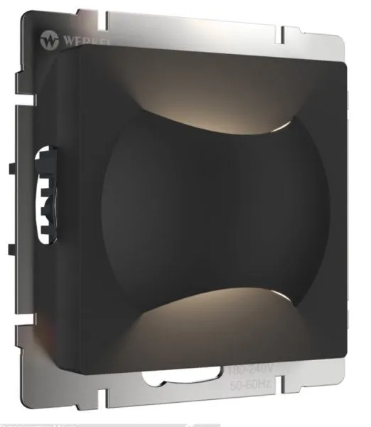 Встраиваемая LED подсветка Moon (черный матовый)  Werkel