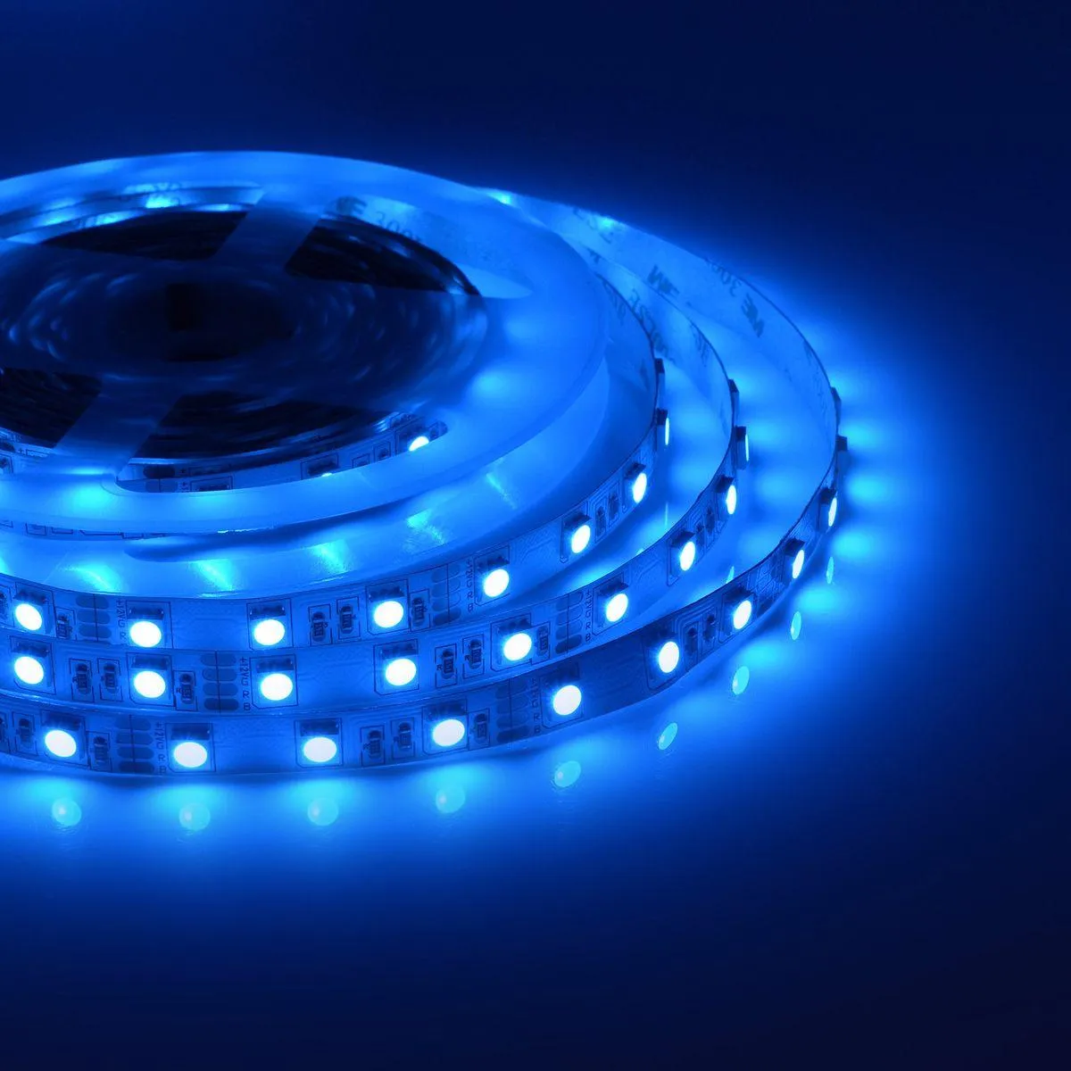 Комплект светодиодной ленты smd5050 60д/м 12В IP20 5м RGB Apeyron - Фото 25