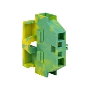 Миниклемма STB-2.5 24A (200 шт) желто-зеленая EKF