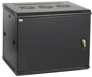 ITK Шкаф настенный LINEA W 6U 600х450мм дверь металл RAL 9005