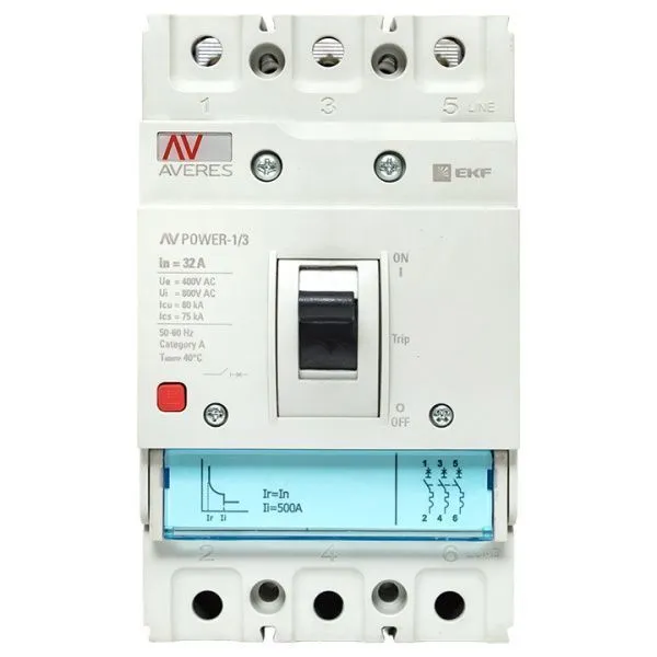 AV POWER-1/3 32А 80kA TR - Фото 3