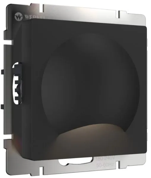 Встраиваемая LED подсветка Moon (черный матовый) Werkel