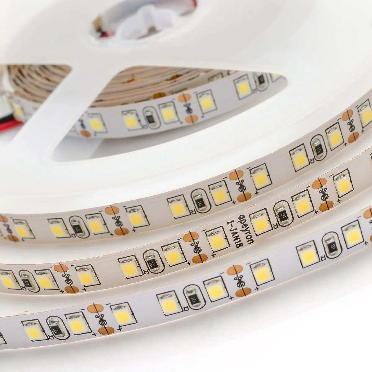 Лента светодиодная в блистере СТ smd3528 120д/м 12В 3000К IP20 2м Apeyron - Фото 7