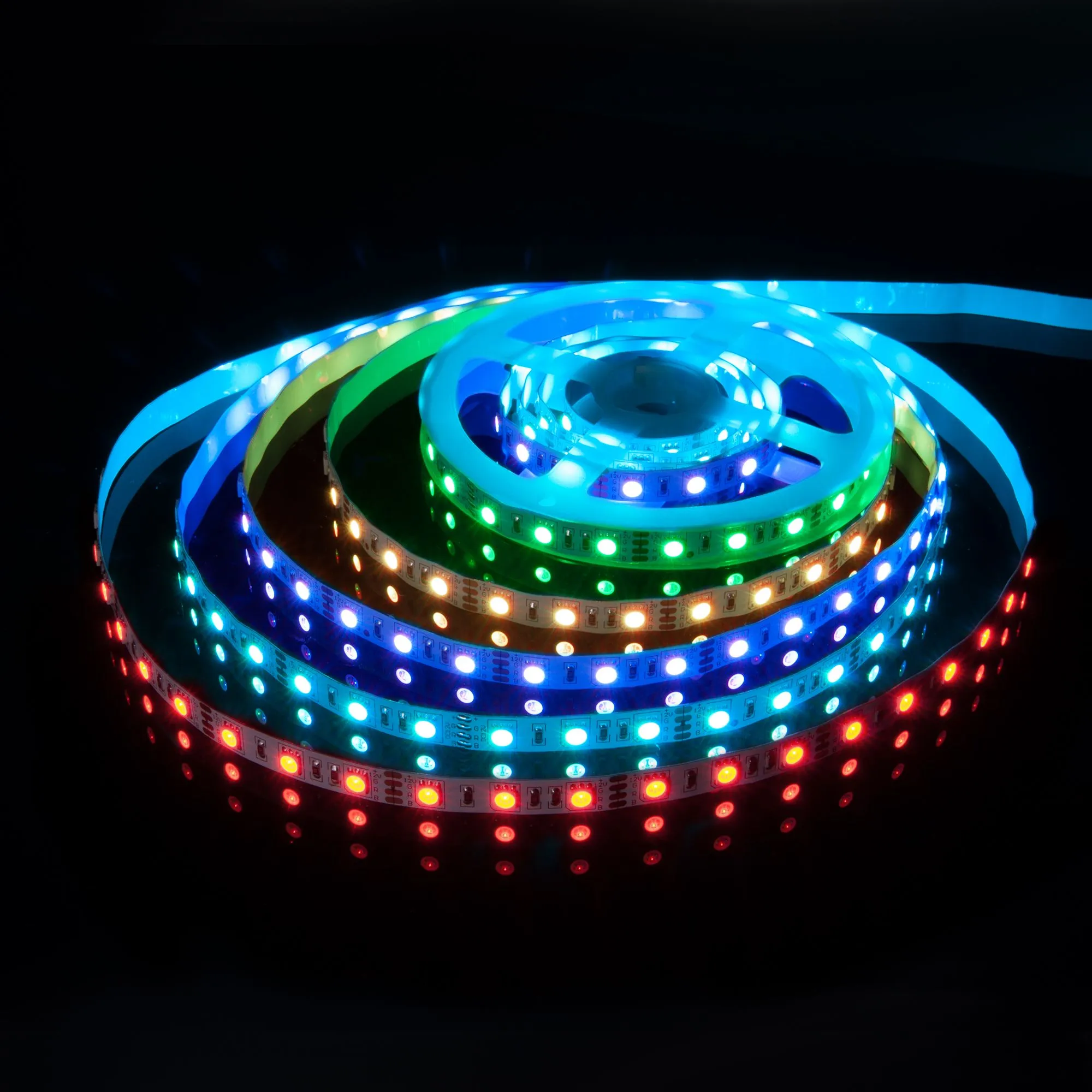Набор светодиодной ленты Набор светодиодной ленты 12V 14,4W 60Led 5050 IP20 RGB, 5м Elektrostandard - Фото 2