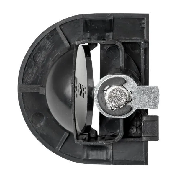 Замок пластиковый черный 30/32-16/13 IP31 EKF PROxima - Фото 2