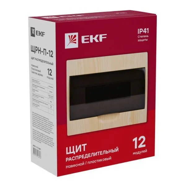 ЩРН-П-12 светлое дерево IP41 PROXIMA EKF - Фото 4