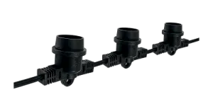 Гирлянда «Белт-лайт» PBL-S80/ L48+1.5 Black E27 IP65 Jazzway