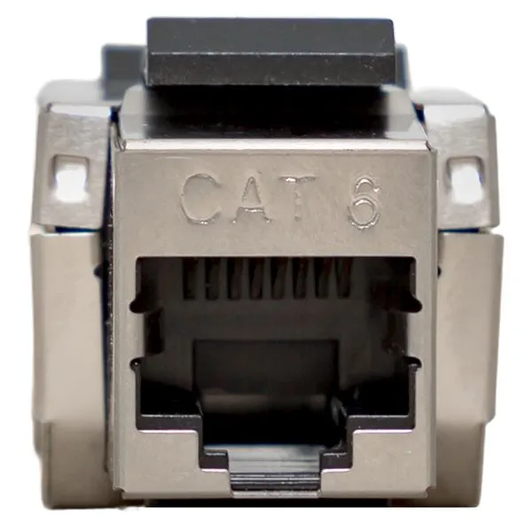Модуль Keystone розеточный TERACOM PRO Cat.6 RJ-45 экран. FTP 110 IDC 90 град. - Фото 2