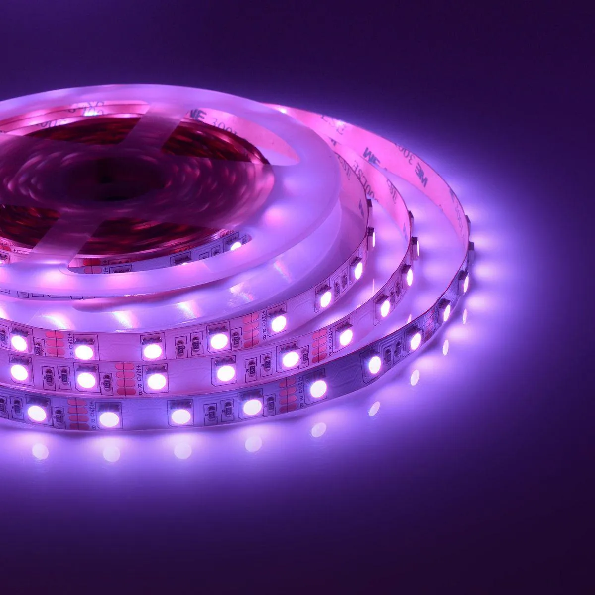 Комплект светодиодной ленты smd5050 60д/м 12В IP20 5м RGB Apeyron - Фото 27