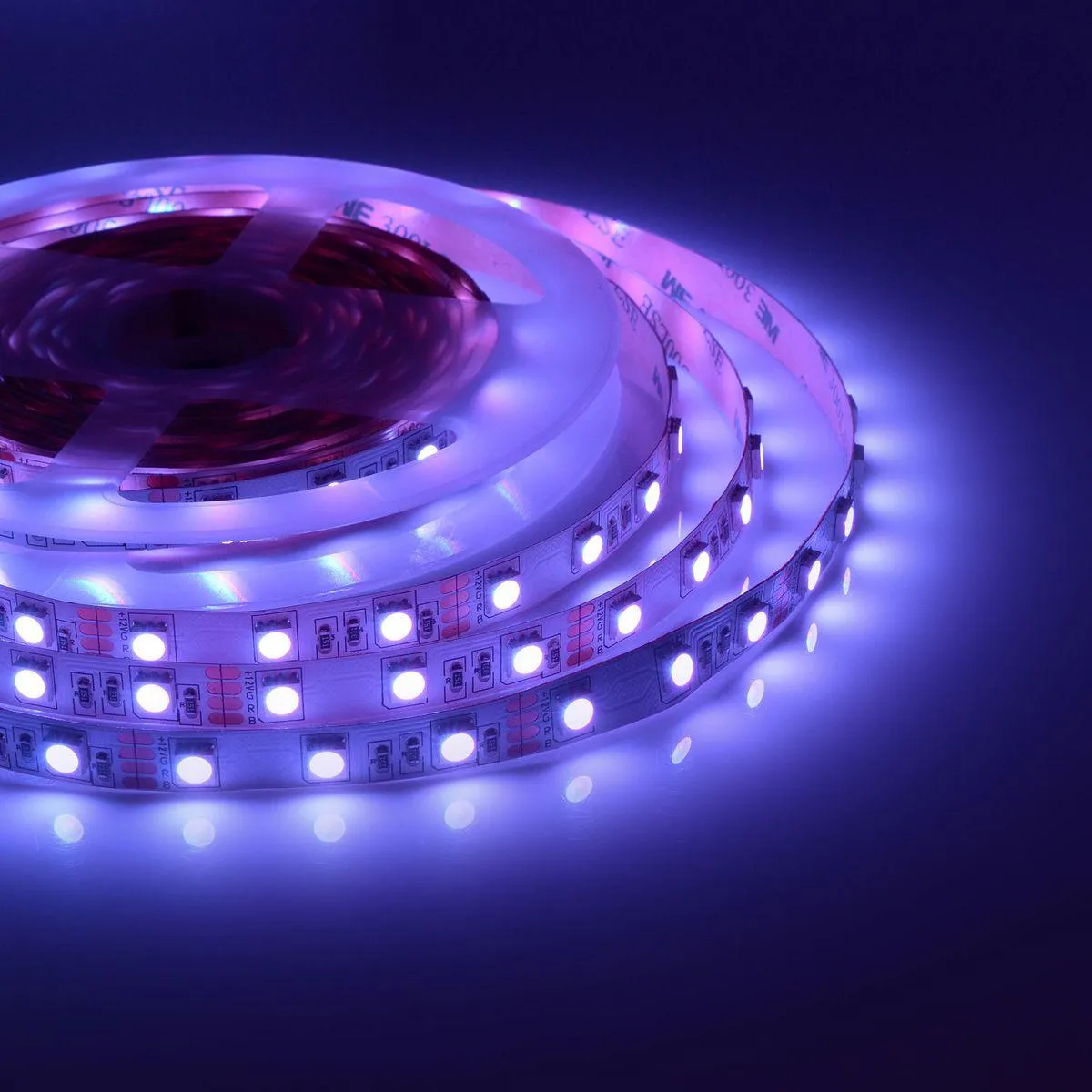 Комплект светодиодной ленты smd5050 60д/м 12В IP20 5м RGB Apeyron - Фото 29