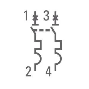 Авт. выкл. 2P 63А (В) 4,5kA ВА 47-63 EKF - Фото 3