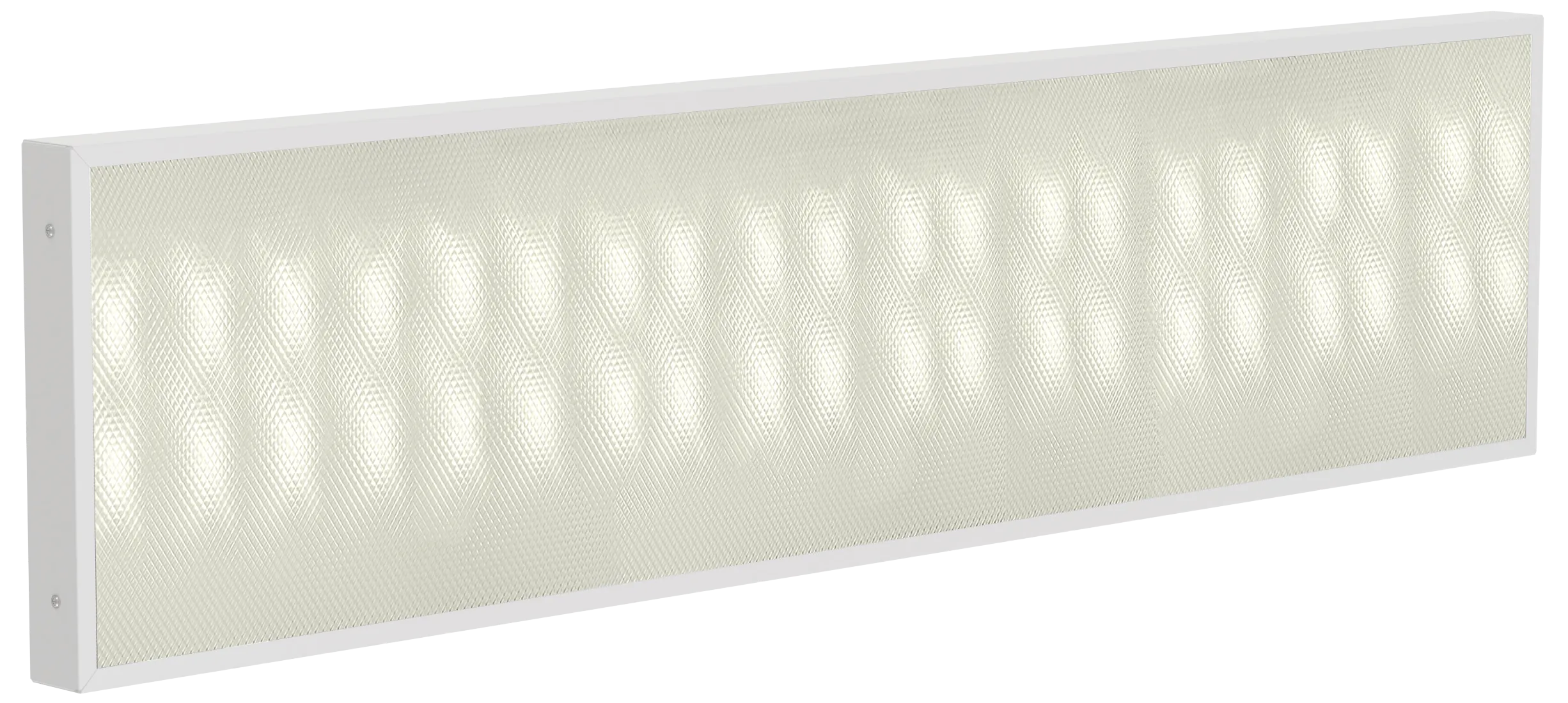 LIGHTING PRO Светильник светодиодный ДВО 1081 45Вт 3000К IP40 1195х295мм призма IEK - Фото 4