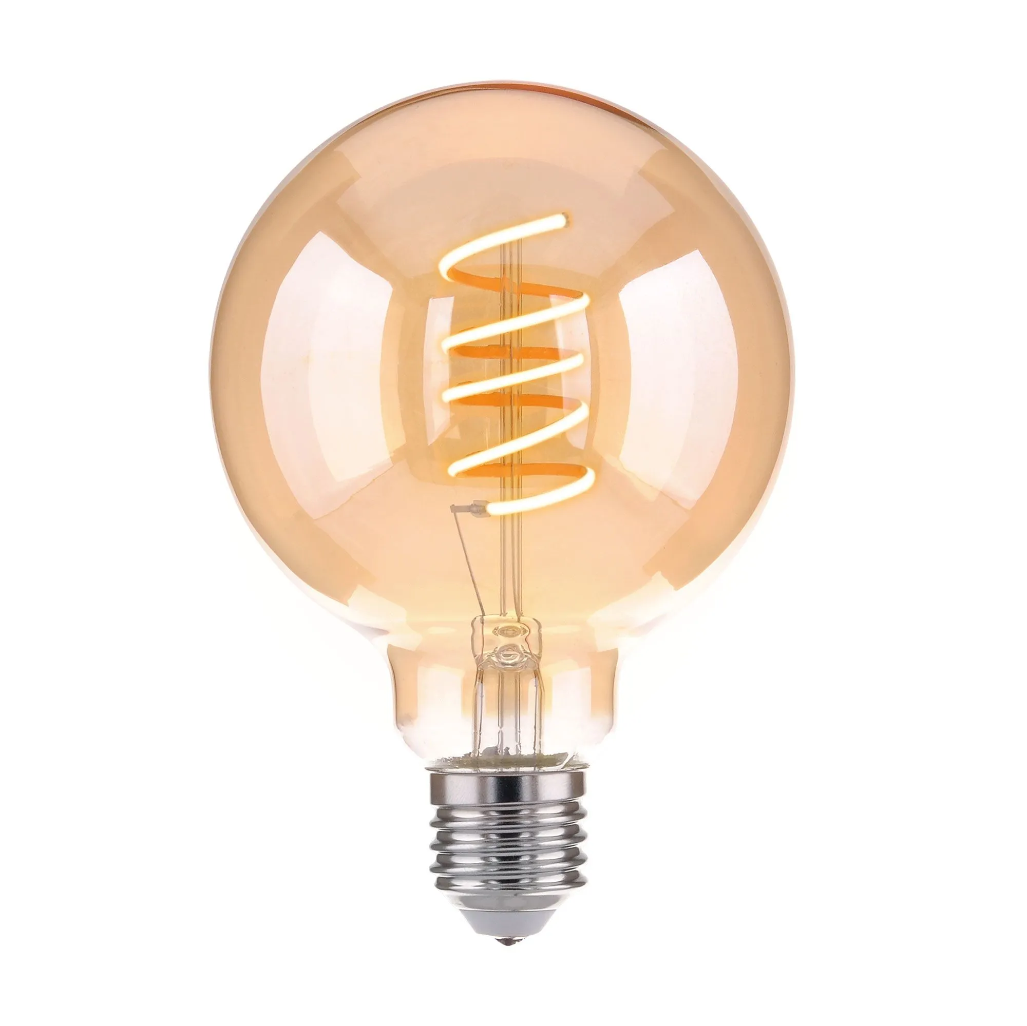 Лампа светодиодная филаментная G95 8W 3300K E27 BLE2709 Elektrostandard - Фото 2
