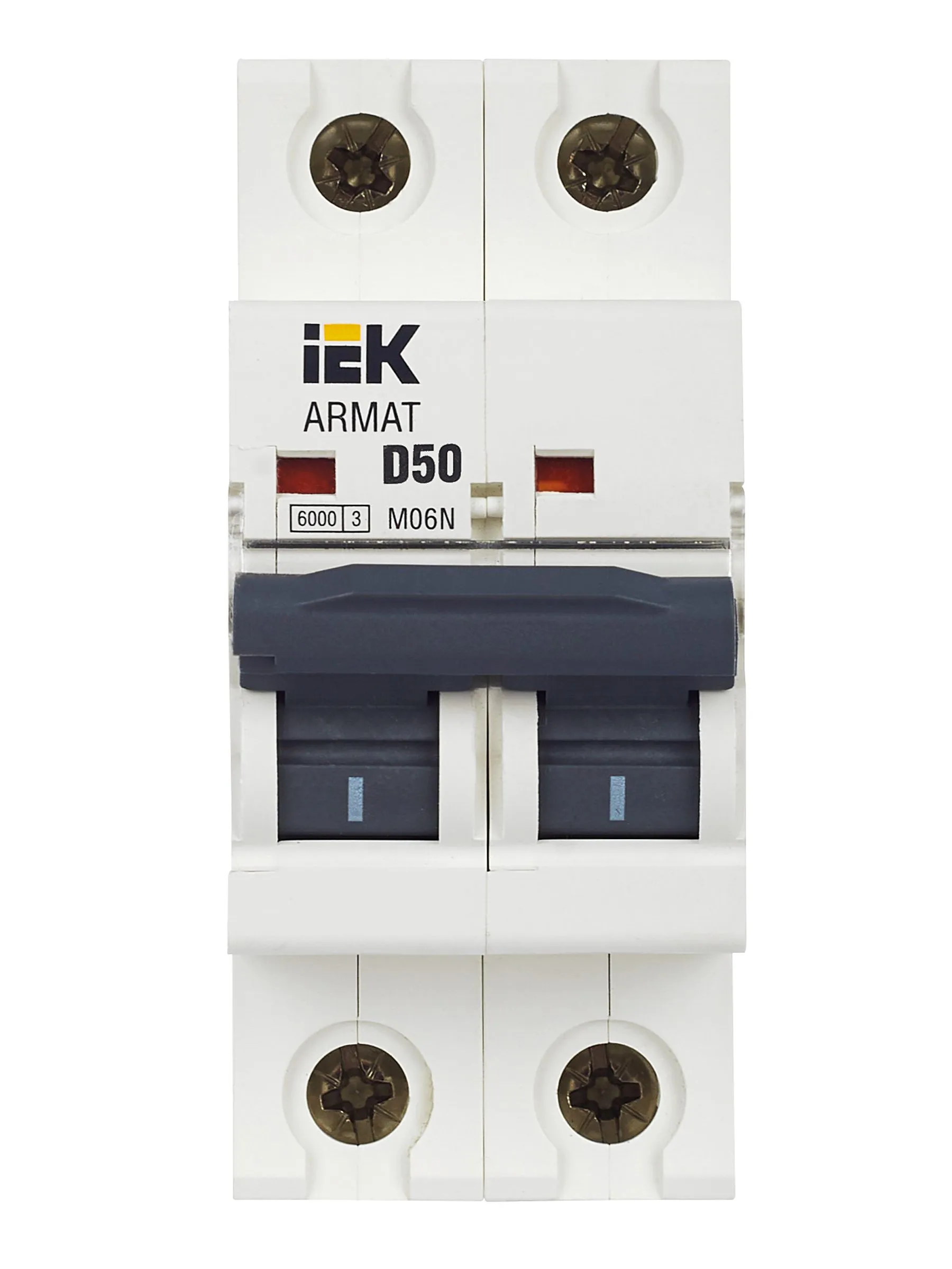 ARMAT Автоматический выключатель M06N 2P D 50А IEK - Фото 4
