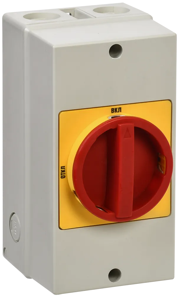 Переключатель кулачковый ПКП10-13/К 10А "откл-вкл" 3Р/400В IP54 IEK