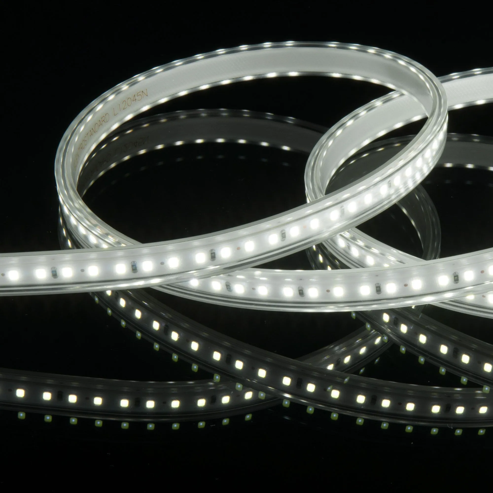 Лента светодиодная 220V 14,4W 120Led 2835 IP65 6500 холодный белый, 50 м Elektrostandard - Фото 3