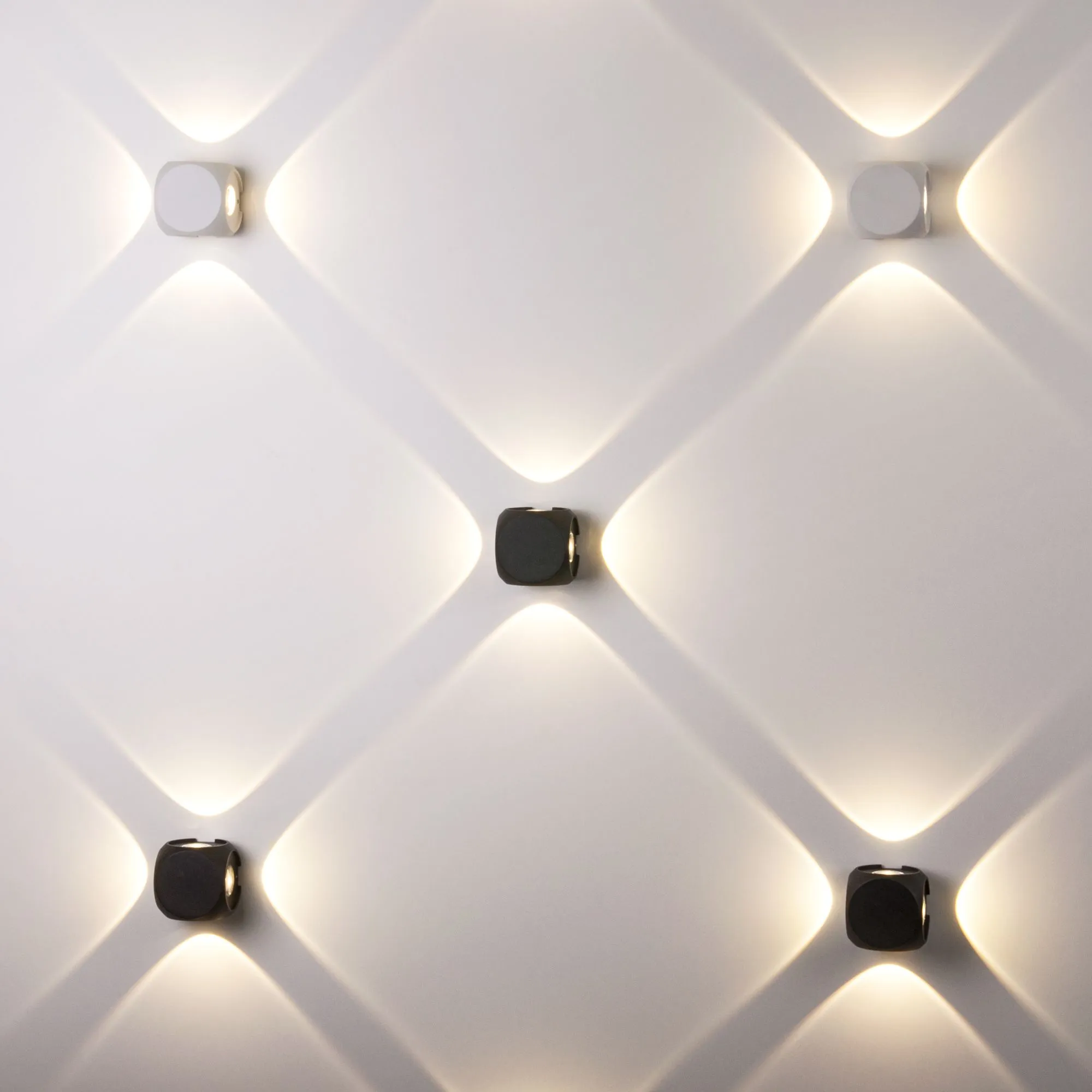 Светильник светодиодный уличный настенный CUBE 1504 TECHNO LED белый Elektrostandard - Фото 4