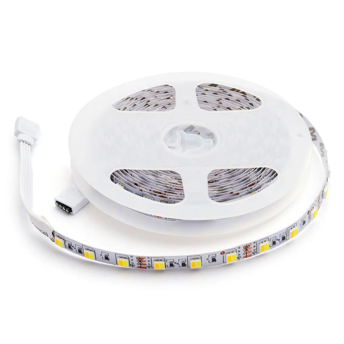 Лента светодиодная СТ smd5050 60д/м 12В 3000К+6500К IP20 5м Apeyron - Фото 11