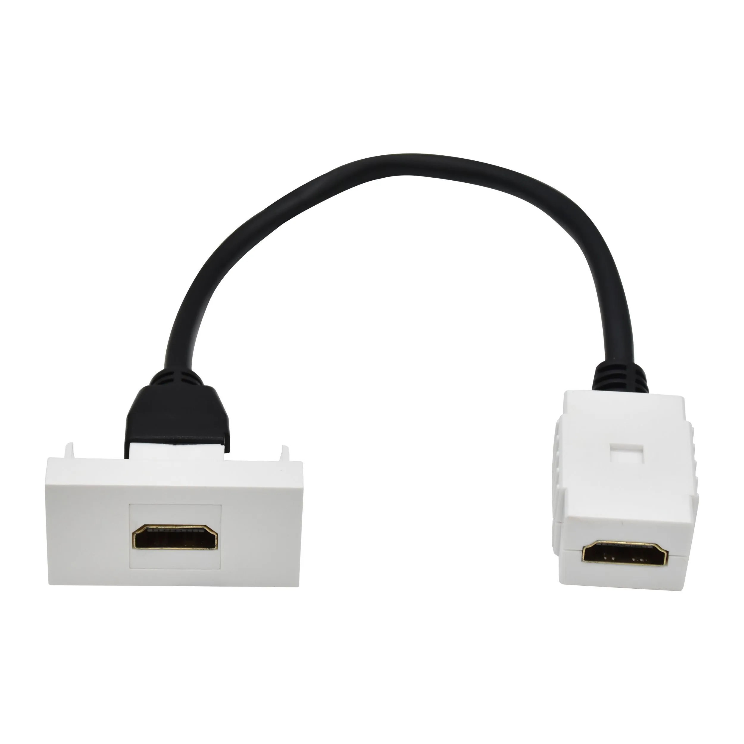 PRIMER РКМ-10-00-П Розетка HDMI M/M (1 модуль) белая IEK - Фото 2