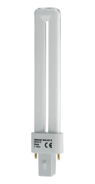 Лампа компактная люминесцентная DULUX S 9W/840 G23 FS1 OSRAM
