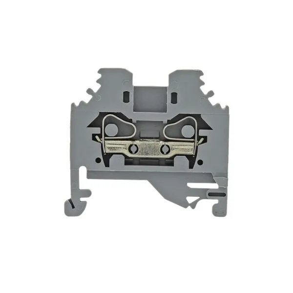 Колодка клеммная пружинная JXB-S-10 57А серая EKF