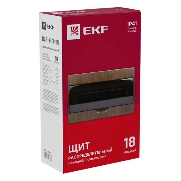 ЩРН-П-18 темное дерево IP41 PROXIMA EKF - Фото 4
