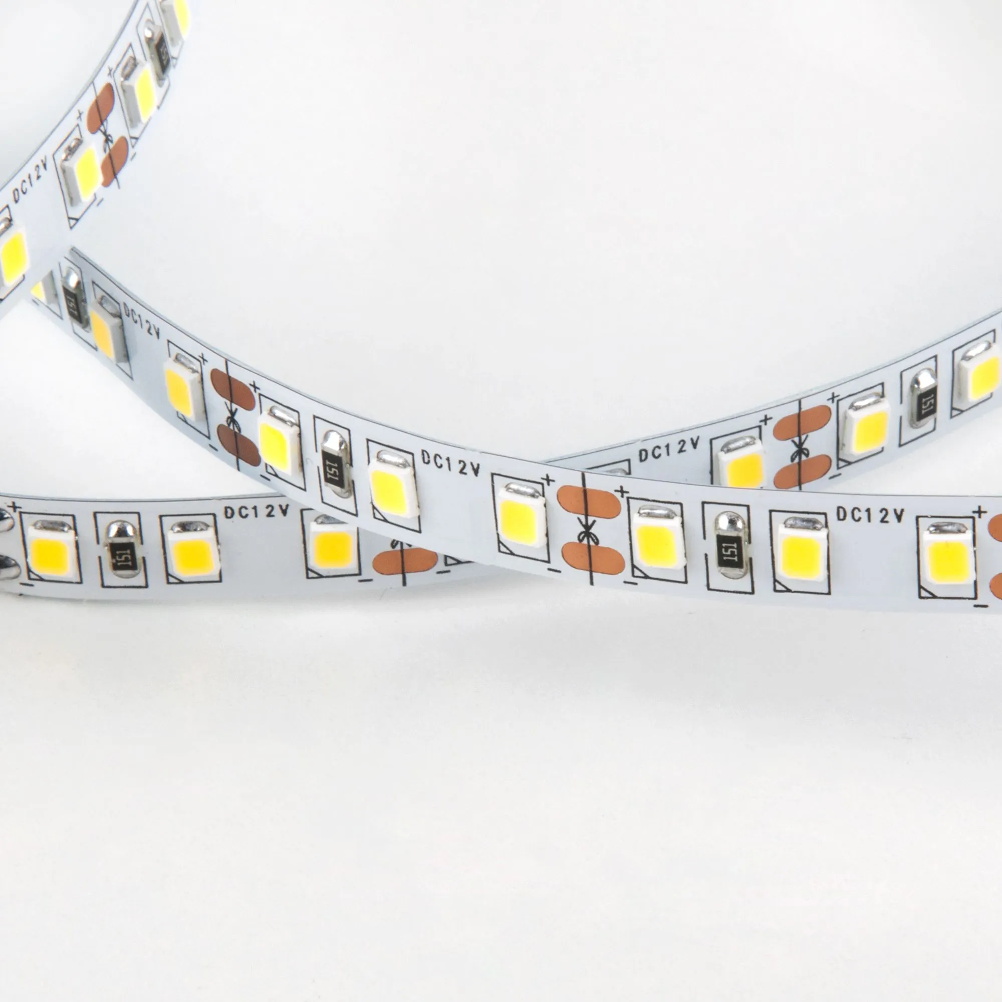 Набор светодиодной ленты Набор светодиодной ленты 12V 9,6W 120Led 2835 IP20 дневной белый, 5м Elektr - Фото 3